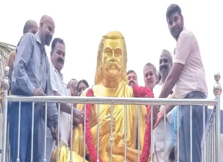 காப்புக்காடு: தொல்காப்பியர் சிலைக்கு மரியாதை