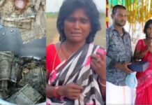 கரையான் அரித்த பணம்: ஏழைப் பெண்ணுக்கு ரூ.1 லட்சம் வழங்கிய ராகவா லாரன்ஸ்