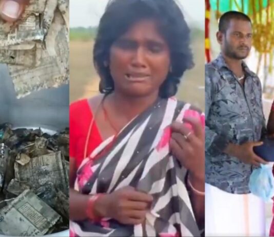 கரையான் அரித்த பணம்: ஏழைப் பெண்ணுக்கு ரூ.1 லட்சம் வழங்கிய ராகவா லாரன்ஸ்