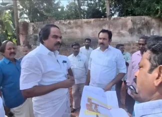 குமரி: கடலில் ரசாயன பொருட்கள் ; அமைச்சர் பேட்டி