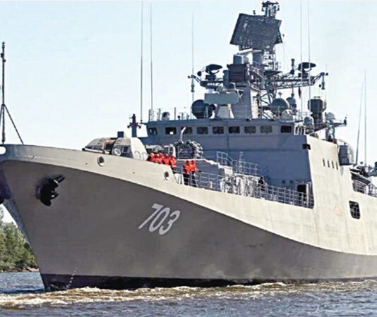 ரஷ்யாவில் தயாரிக்கப்பட்ட புதிய போர்க்கப்பல் ஐஎன்எஸ் தமால் மே 28-ம் தேதி இந்தியாவிடம் ஒப்படைப்பு