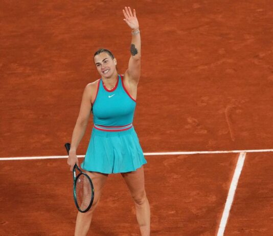 பிரெஞ்சு ஓபன் டென்னிஸ்: 2-வது சுற்றுக்கு அரினா சபலென்கா முன்னேற்றம்