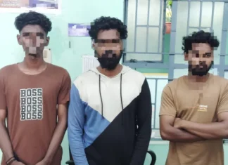 தக்கலை: 70 கிராம் கஞ்சா பறிமுதல்; 3 பேர் கைது