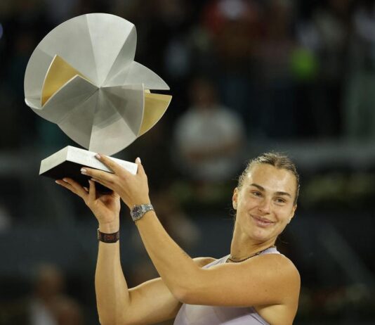 மாட்ரிட் டென்னிஸ்: சபலென்கா சாம்பியன்