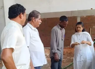 மார்த்தாண்டம் புதிய சந்தை பகுதியில் எம்எல்ஏ ஆய்வு