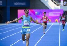 ஆசிய தடகள சாம்பியன்ஷிப்: குல்வீர், பூஜா, நந்தினி தங்கம் வென்று அசத்தல்