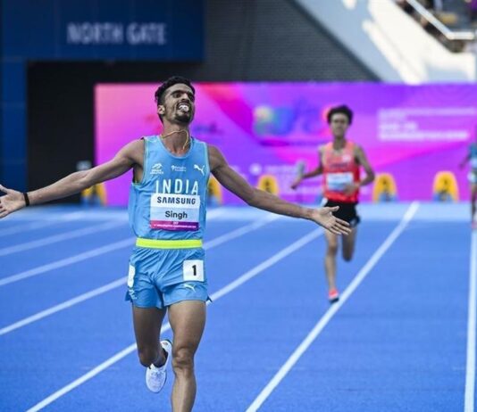 ஆசிய தடகள சாம்பியன்ஷிப்: குல்வீர், பூஜா, நந்தினி தங்கம் வென்று அசத்தல்