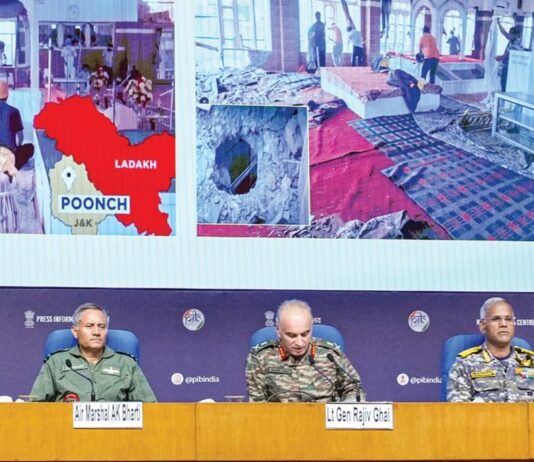 ‘ஆபரேஷன் சிந்தூர்’ நடவடிக்கையில் 100 தீவிரவாதிகள், 40 பாக். வீரர்கள் உயிரிழப்பு; இந்திய படையினர் 5 பேர் வீரமரணம்