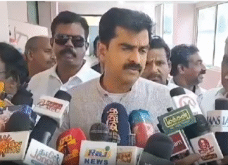 நாகர்கோவிலில் துரை வைகோ பேட்டி