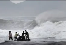 குமரி கடலோர பகுதிகளுக்கு நாளை வரை மஞ்சள் எச்சரிக்கை