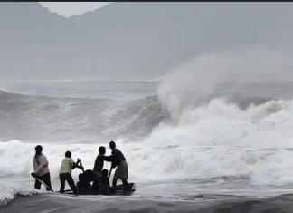 குமரி கடலோர பகுதிகளுக்கு நாளை வரை மஞ்சள் எச்சரிக்கை