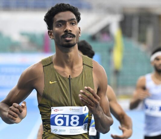 400 மீட்டர் ஓட்டப் பந்தயத்தில் தமிழக வீரர் விஷால் சாதனை!