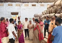 காப்புக்காடு கிட்டங்கி சீரமைப்பு: ஆட்சியர் ஆய்வு