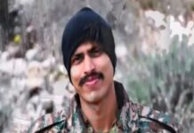 மணிப்பூரில் மின்சாரம் தாக்கி திருவிதாங்கோடு ராணுவ வீரர் உயிரிழப்பு