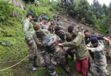 சிக்கிமில் கனமழையால் ஏற்பட்ட நிலச்சரிவில் 4 பேர் பலி: மீட்புப் பணிகள் தீவிரம்