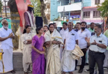 குழித்துறை பிரதேழ்ஸ் கிளப் சார்பில் 40வது ஆண்டு ஓண ஊஞ்சல் விழா