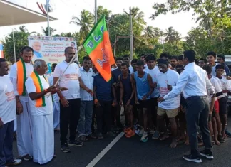 வெள்ளிச்சந்தை: போதை விழிப்புணர்வு மினி மாரத்தான் போட்டி