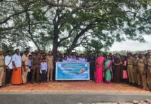 பூதப்பாண்டி: பறவைகள் சரணாலயத்தில் பிளாஸ்டிக் ஒழிப்பு