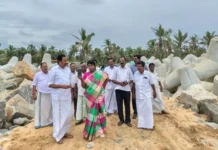 இரையுமன்துறை: வளர்ச்சி பணிகளை கலெக்டர் பார்வை