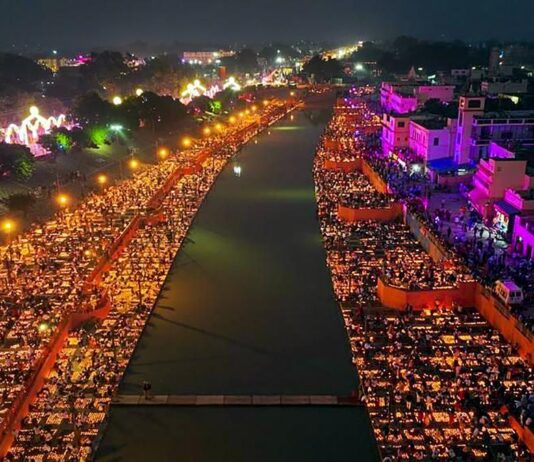தீபாவளிக்கு 29 லட்சம் விளக்குகளை ஏற்ற தயாராகும் அயோத்தி: ராமாயணக் காட்சிகளை வானில் காட்ட 1,100 டிரோன்கள்