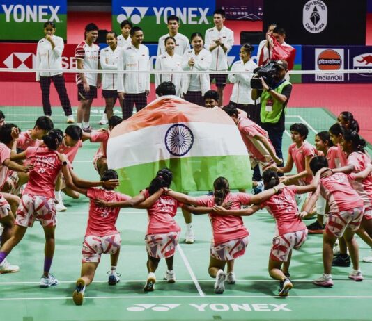 ஜூனியர் பாட்மிண்டனில் இந்தியாவுக்கு வெண்கலம்!