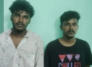 தக்கலை: தம்பதியர்களை தாக்கிய 2 வாலிபர்கள் கைது
