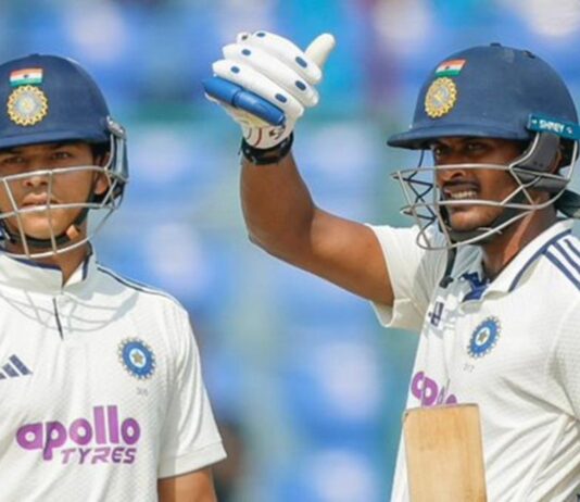 யஷஸ்வி ஜெய்ஸ்வால் 173*, சாய் சுதர்சன் 87 ரன் விளாசல்: முதல் நாளில் இந்திய அணி 318 ரன் குவிப்பு