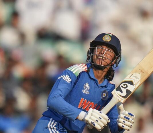 ஒருநாள் போட்டி தரவரிசையில் ஸ்மிருதி மந்தனா முதலிடம்