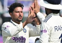 டெஸ்ட் போட்டி தரவரிசை: 14-வது இடத்துக்கு குல்தீப் யாதவ் முன்னேற்றம்