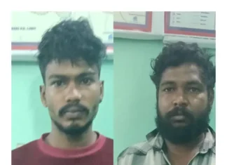 படந்தாலுமூடு: வாலிபரை இரும்பு கம்பியால் தாக்கிய 2 பேர் கைது