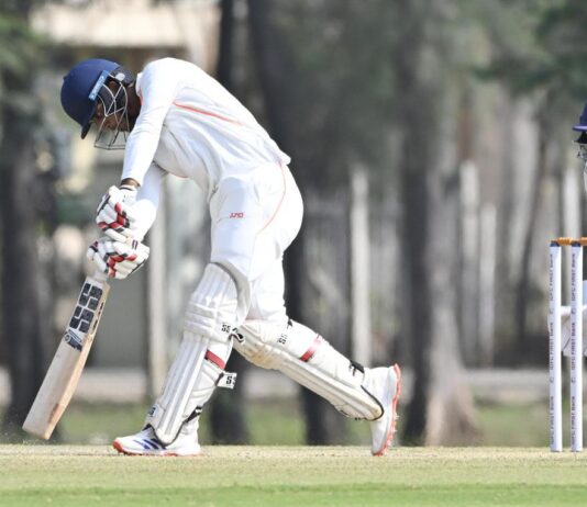 ரஞ்சி போட்டியில் விதர்பா அணி ரன் குவிப்பு