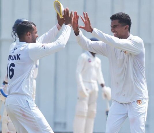 ரஞ்சி கோப்பை கிரிக்கெட்: விதர்பா – தமிழ்நாடு ஆட்டம் டிரா; கர்நாடகா இன்னிங்ஸ் வெற்றி