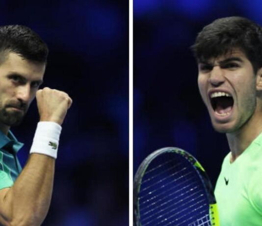 ஏடிபி பைனல்ஸ் டென்னிஸ்: அல்கராஸ், ஜோகோவிச் ஒரே பிரிவில் இடம்பெற்றனர்