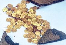 ஜவ்வாதுமலை சிவன் கோயிலில் பழங்கால தங்க நாணயங்கள் கண்டெடுப்பு