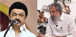 தோட்டா தரணிக்கு ‘செவாலியே’ விருது: முதல்வர் மு.க.ஸ்டாலின் வாழ்த்து