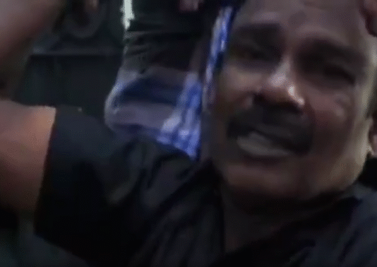 தவறான நோக்கத்துடன் சிறுமியை படம்பிடித்த வாலிபருக்கு தர்மஅடி.