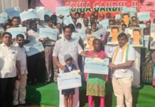 நடைக்காவு: சோனியா பிறந்தநாள்; நலஉதவி வழங்கிய எம்எல்ஏ