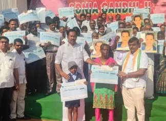 நடைக்காவு: சோனியா பிறந்தநாள்; நலஉதவி வழங்கிய எம்எல்ஏ