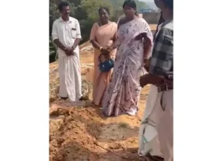 அதங்கோடு: அணுகு சாலை ஆக்கிரமிப்பு: கலெக்டர் ஆய்வு