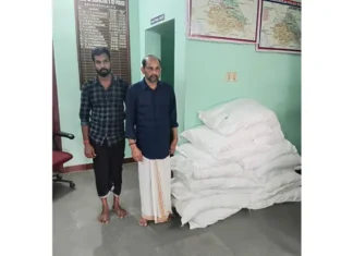 களியக்காவிளை: 225 கிலோ குட்கா பறிமுதல்; 2 பேர் கைது