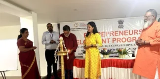 குமரி: மத்திய நிதி அமைச்சகத்தின் மேம்பாட்டு பயிற்சி முகாம்