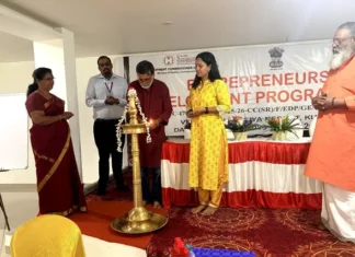 குமரி: மத்திய நிதி அமைச்சகத்தின் மேம்பாட்டு பயிற்சி முகாம்