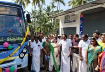 பத்மநாபபுரம்: புதிய தடத்தில் பஸ் ; அமைச்சர் துவக்கினார்