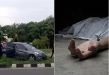 கருங்கல்: போதையில் 3 டயரில் காரை ஓட்டிய போலீஸ் மகன்