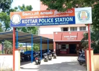 நாகர்கோவிலில் மோட்டார் சைக்கிள் திருடிய 2 பேர் கைது.