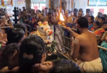 திக்குறிச்சி: மஹாதேவர் ஆலயத்தில் நந்தி ஊட்டு பூஜை