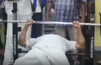 நாகர்கோவில்: 90 கிலோ எடை தூக்கிய அமைச்சர் மனோ தங்கராஜ்