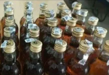 நாகர்கோவில் அருகே மது விற்றவர் கைது.