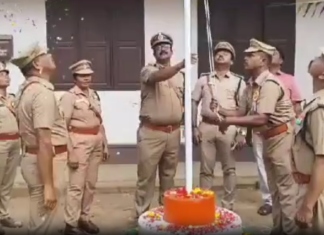 குமரி மாவட்ட ஊர்க்காவல் படை சார்பில் குடியரசு தின விழா.