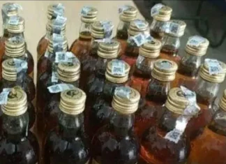 நாகர்கோவில் அருகே மது விற்றவர் கைது.